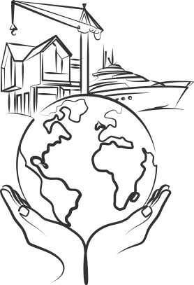 The Building World and Boat